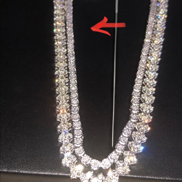 Cerifed Men’s Diamond Chain 18in - 1-1/5cttw SALE! - Picture 3 of 6